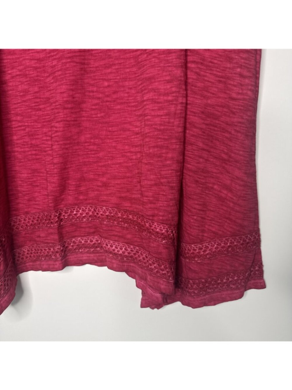 LOGO by Lori Goldstein Tunic Top 2X Short Sleeve Cotton Pink NWT - Picture 9 of 11